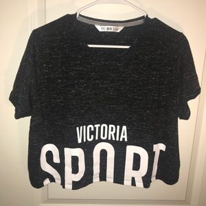 Victoria secret VSX crop tee NWOT